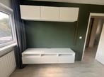 Ikea Besta tv meubel wit, Huis en Inrichting, Ophalen, Overige materialen, Gebruikt, 150 tot 200 cm
