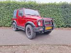 Suzuki Samurai 1989 Rood - Soft top, Auto's, Trekhaak, Zwart, Leder en Stof, Samurai