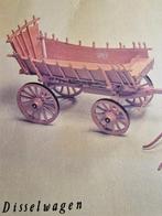 Disselwagen Houten modelbouw, Ophalen of Verzenden, Zo goed als nieuw, 1:50 tot 1:144