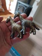2 goud bronskleurige kastknoppen giraffe, Ophalen of Verzenden, Zo goed als nieuw
