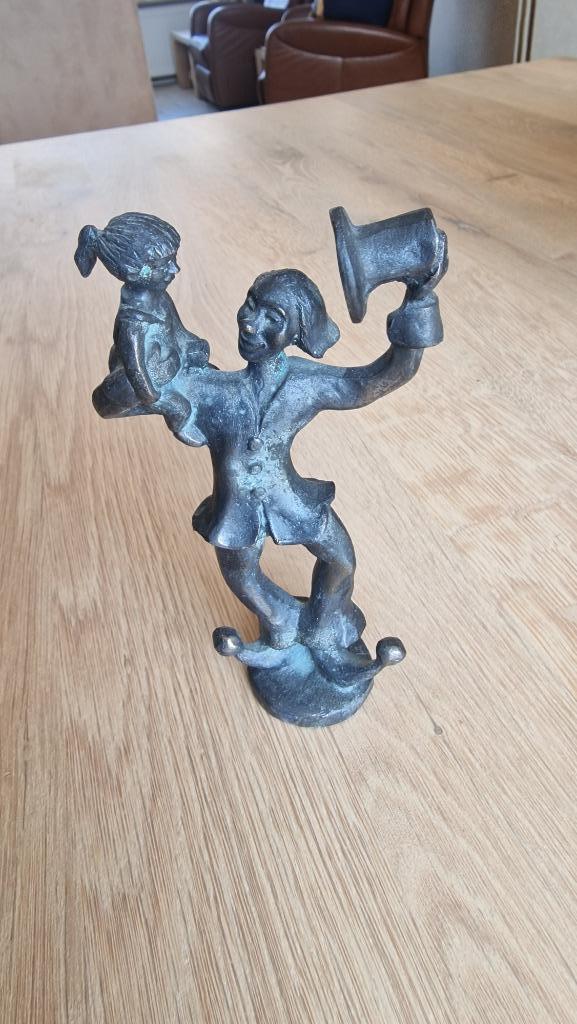 2 Cliniclown beeldjes, Verzamelen, Beelden en Beeldjes, Zo goed als nieuw, Mens, Ophalen of Verzenden