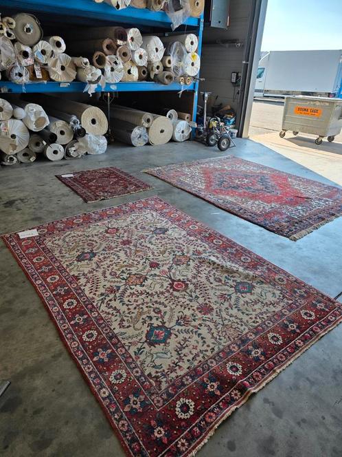 Groot perzisch tapijt Tabriz 240x310 vloerkleed 3 × stuk, Huis en Inrichting, Stoffering | Tapijten en Kleden, Gebruikt, 200 cm of meer