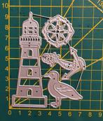 Snijmal vuurtoren/ meeuw/ anker, Ophalen of Verzenden, Zo goed als nieuw, Overige thema's, Pons of Mal