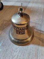 Bronzen scheepsbel Titanic 18cm, Antiek en Kunst, Ophalen of Verzenden