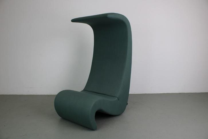 Vitra Amoebe Highback, Verner Panton, Huis en Inrichting, Fauteuils, Gebruikt, Stof, Minder dan 50 cm, Minder dan 75 cm, Ophalen