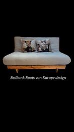 Karup Design Roots Slaapbank - Beige - Scandinavisch, Ophalen, Beige, Tweepersoons, 140 cm