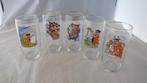5 mooie retro drinkglazen van de flintstones, Ophalen of Verzenden, Overige typen