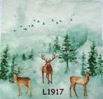 Servetten decoupage/bullet journal – KERST/Winter – L1917, Verzenden, Nieuw, Materiaal