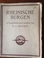 Rheinische Burgen. 12 Kupferdrucke, Antiek en Kunst, Kunst | Etsen en Gravures, Ophalen of Verzenden