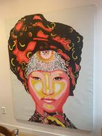 Groot schilderij uit Bali, Antiek en Kunst, Ophalen