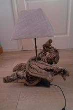 Boomstronk Tafellamp, Huis en Inrichting, Ophalen, Gebruikt, Overige materialen, 50 tot 75 cm
