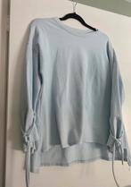 Baby blauw truitje met strikjes op de mouwen onesize, Verzenden, Zo goed als nieuw, Blauw