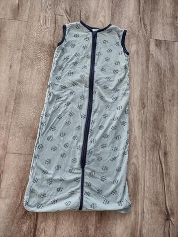 Mooie blauwe slaapzak, trappelzak met print, 90. Babyblue. beschikbaar voor biedingen