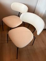 Twee teddy eetkamerstoelen, Huis en Inrichting, Stoelen, Ophalen, Nieuw, Wit, Twee