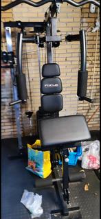 Focus Fitness - Home Gym - Krachtstation - Zwart, Ophalen of Verzenden, Zo goed als nieuw, Metaal, Krachtstation