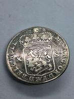 Zilveren Gulden 1748 - Zilveren Knoop, Antiek en Kunst, Ophalen of Verzenden