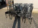 Café bistro bar retro klassieke vintage thonet stoelen, Gebruikt, Verzenden, Zwart, Vijf, Zes of meer stoelen