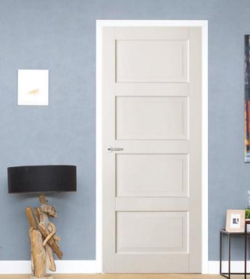 Tijdloos paneeldeur binnendeur Voorgelakt Stomp Schuifdeur beschikbaar voor biedingen