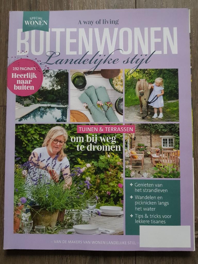Tijdschriften Buitenwonen Landelijke stijl -- 2022 / 2023 --, Ophalen of Verzenden, Zo goed als nieuw, Overige typen