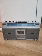 Philips D8214 4-band radio cassette recorder - stereo, Ophalen, Zo goed als nieuw, Radio