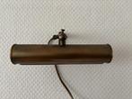 Vintage schilderijlamp van koper, verstelbaar., Ophalen of Verzenden