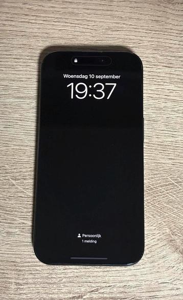 iPhone 15 Pro 128GB Titanium Black beschikbaar voor biedingen