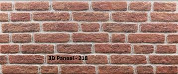 3D Wandpanelen isolerend 120cm x 50cm NIEUW beschikbaar voor biedingen