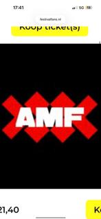 AMF ticket, Tickets en Kaartjes, Evenementen en Festivals, Eén persoon