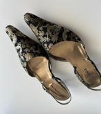 feest schoenen maat 38 / 38,5 - lage hak, Zwart, Lazamani, Dansschoenen, Ophalen of Verzenden