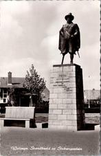 Wolvega - Standbeeld op Sickengaplein (2x), Verzenden, 1960 tot 1980, Ongelopen, Friesland