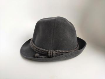 Tonak vintage grijze vilten hunting hat - maat 57 beschikbaar voor biedingen