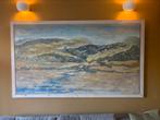 Groot landschapsschilderij – 190 x 112 cm (incl. lijst), Ophalen