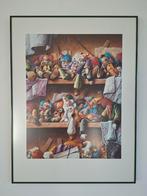 Schilderij met clowntjes, Ophalen, Zo goed als nieuw, Schilderij, 75 cm of meer