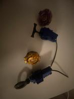 Beyblade set: 2 Beyblades + 2 Trekkers, Ophalen, Gebruikt, Kunststof