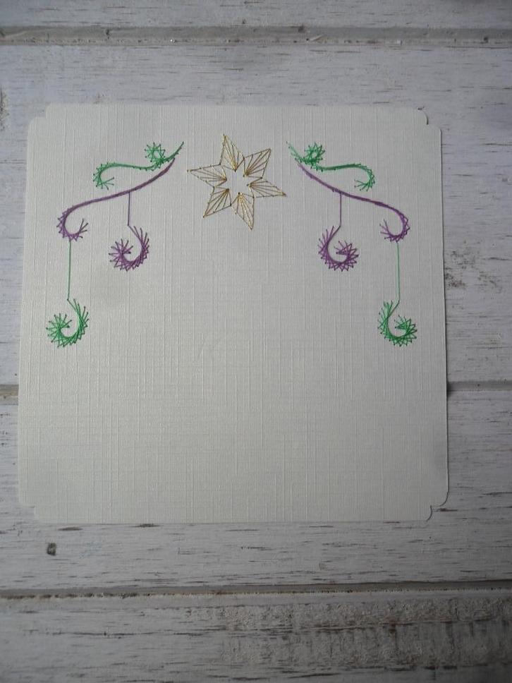 Set 9924 Opleg Borduur Kerst, Hobby en Vrije tijd, Kaarten | Zelf maken, Nieuw, Overige typen, Overige thema's, Ophalen of Verzenden
