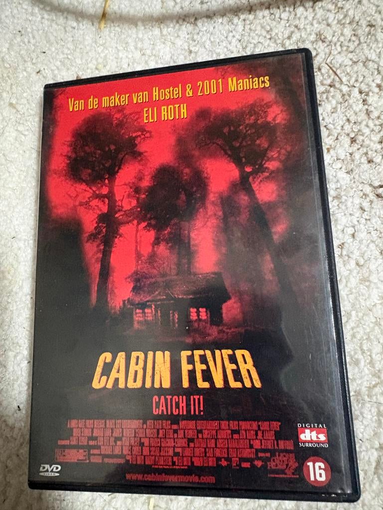 Cabin Fever DVD - Horrorfilm van Eli Roth, Vanaf 16 jaar, Ophalen of Verzenden, Gebruikt, Gore