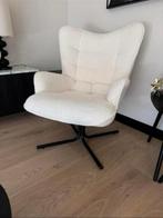 Kare design oscar boucle wit, Huis en Inrichting, Fauteuils, Ophalen, Zo goed als nieuw, 75 tot 100 cm