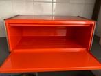 Vintage Brabantia Broodtrommel Oranje, Ophalen of Verzenden, Gebruikt