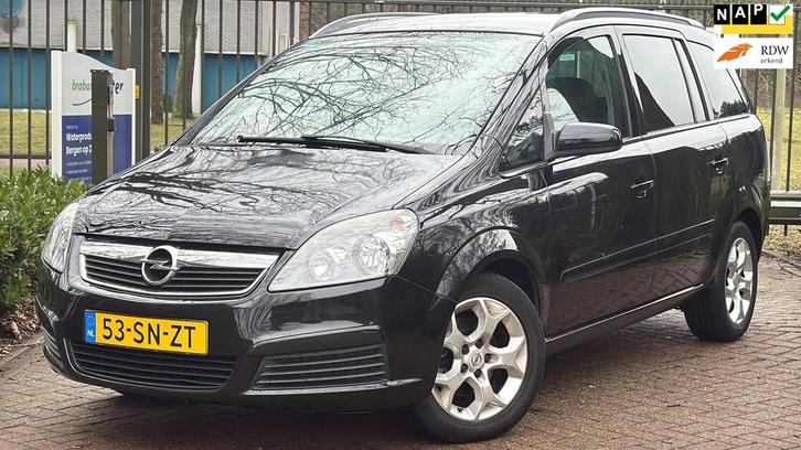 Opel Zafira 1.8 Cosmo 7P, Auto's, Opel, Bedrijf, Te koop, Zafira, ABS, Airbags, Airconditioning, Bluetooth, Boordcomputer, Centrale vergrendeling