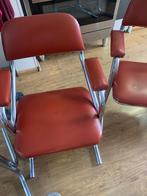 Eetkamer stoelen, Huis en Inrichting, Stoelen, Ophalen, Gebruikt, Rood, Vijf, Zes of meer stoelen