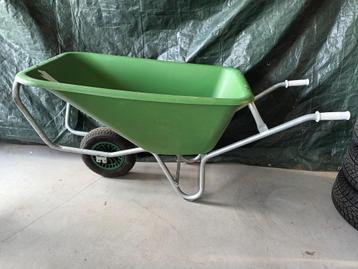 Fort Kruiwagen F&S 165 groen | HDPE | 165L beschikbaar voor biedingen
