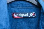 Blouse donkerblauw/ rood Desigual mt S Vaste prijs, Blauw, Ophalen of Verzenden, Zo goed als nieuw, Desigual