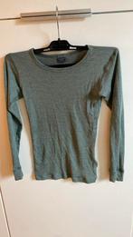 Wollen en katoen/ linnen shirt lange mouw maat 134/140, Jongen of Meisje, Ophalen of Verzenden, Zo goed als nieuw, Shirt of Longsleeve