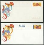 AUSTRALIE/CHRISTMAS Isl. 2005 2x Jaar v.d. Haan Envelopes, m, Verzenden, Postfris