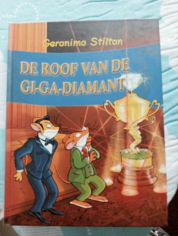 Geronimo Stilton - De roof van de gi-ga-diamant hardcover beschikbaar voor biedingen