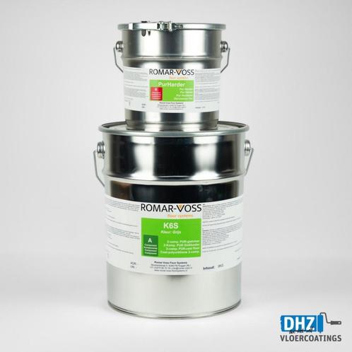 PU Gietvloer / RAL 7032 / 30m2 - Gratis bezorging!!!, Doe-het-zelf en Verbouw, Verf, Beits en Lak, Nieuw, Verf, 20 liter of meer