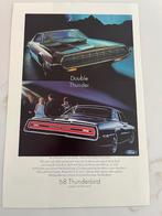 Ford Thunderbird 1968 1969 originele advertenties, Ophalen of Verzenden, Gelezen, Ford