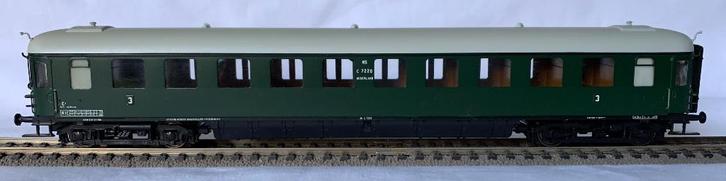 Philotrain 2035 NS C 7220 (Bolkop) tp. II - HO, Hobby en Vrije tijd, Modeltreinen | H0, Zo goed als nieuw, Wagon, Gelijkstroom