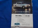Ford Consul 315 de Luxe - originele advertentie, Ophalen of Verzenden, Zo goed als nieuw, Auto's
