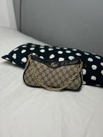 Gucci schoudertas GG canvas – zwart/bruin, Ophalen of Verzenden